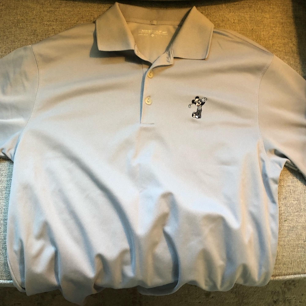 Nike Golf men’s polo, Disney, mickey mouse, sports shirt, breathable, menswear
